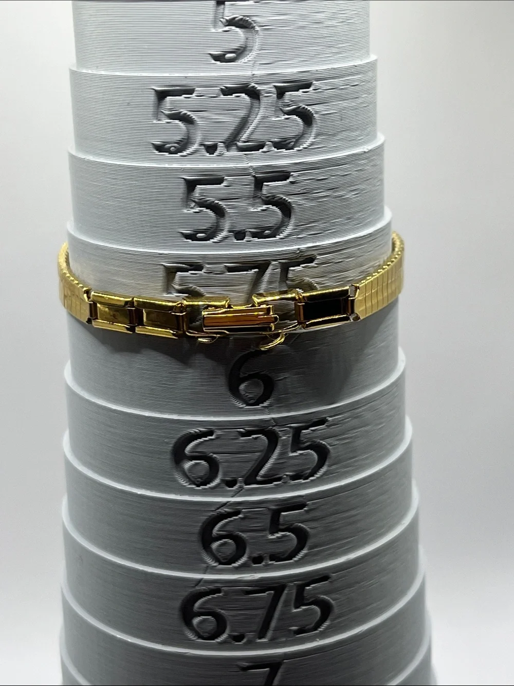 Dufonte Lucien PicLadies 17mm watch Gold Tone Diamond & Dark Blue Ruby Bezel - Picture 11 of 14